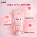 Prreti Pure White Milk Cream Lightweight Brightening Face Cream, 50 g