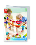 Hape Marble Run Race Track Wooden STEM Toy Set, 81 Pieces, Ages 3+
