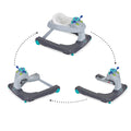 Hauck Ride On 1-2-3 Hearts Baby Walker, Activity Center and Ride-On