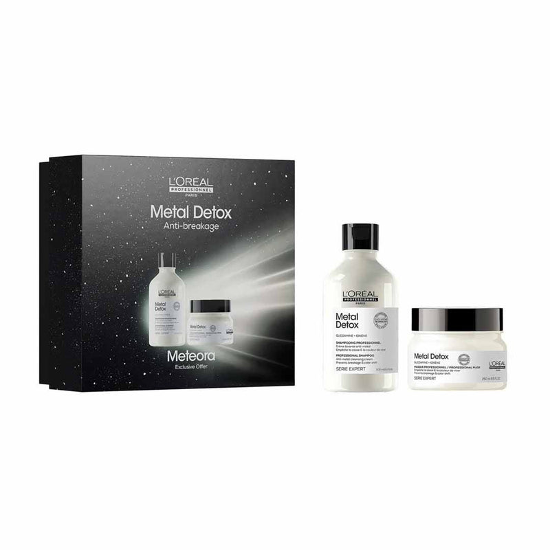 L'Oreal Professionnel Metal Detox Gift Set Shampoo and Hair Mask Glicoamine 100ml + 75ml