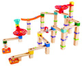 Hape Tricks N Twists Marble Run Wooden Track Set, 129 Pieces, STEM Toy