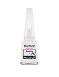 Flormar Nail Polish Liquid Gloss Finish 310 Snow White