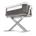 Hauck Face To Me Baby Bed Bedside Cot Grey Height Adjustable Foldable