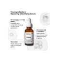 The Ordinary Balancing & Clarifying Serum Lightweight Formula for Oily Skin 30 ml
