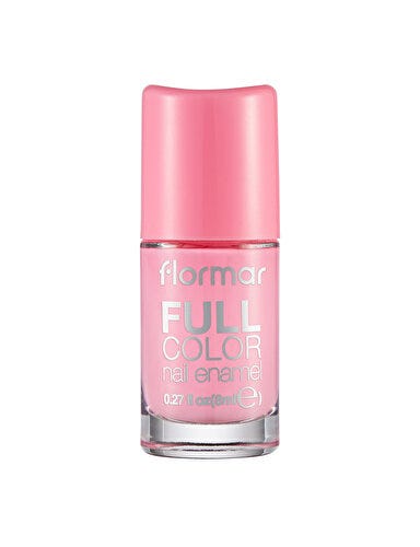 Flormar Full Color Nail Polish Liquid Pink FC03 Rich Pigment