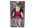 Xin Yan Pretty Girl School Doll, Vest and Plaid Skirt, Age 3+