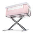 Hauck Face To Me Baby Bed Bedside Bassinet, Height Adjustable, Pink