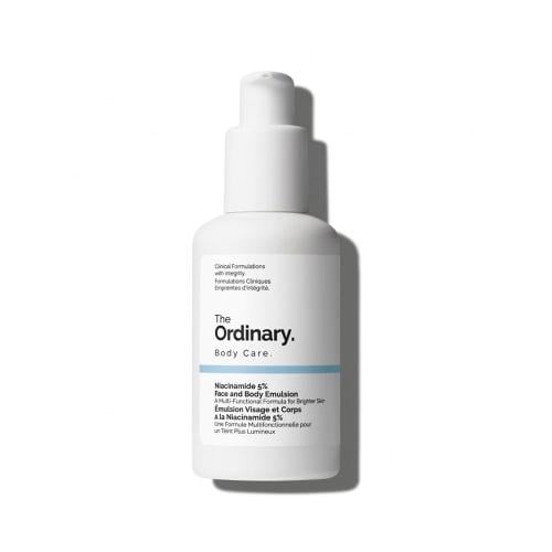 The Ordinary Niacinamide 5% Face and Body Emulsion Lightweight Moisturizer, 100 ml