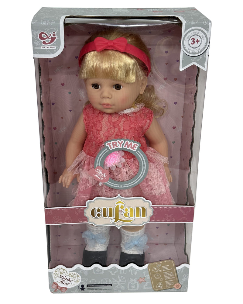 Xin Yan 16 Inch Musical Doll With Blow-Moulded Body, Assorted Design