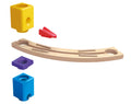 Hape Quadrilla Super Spiral Marble Run Set, 129 Pieces, Xylophone Rail and Spiral Twists