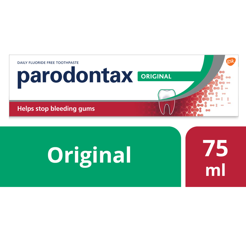 Parodontax Original Toothpaste Fluoride-Free Paste 75 ml