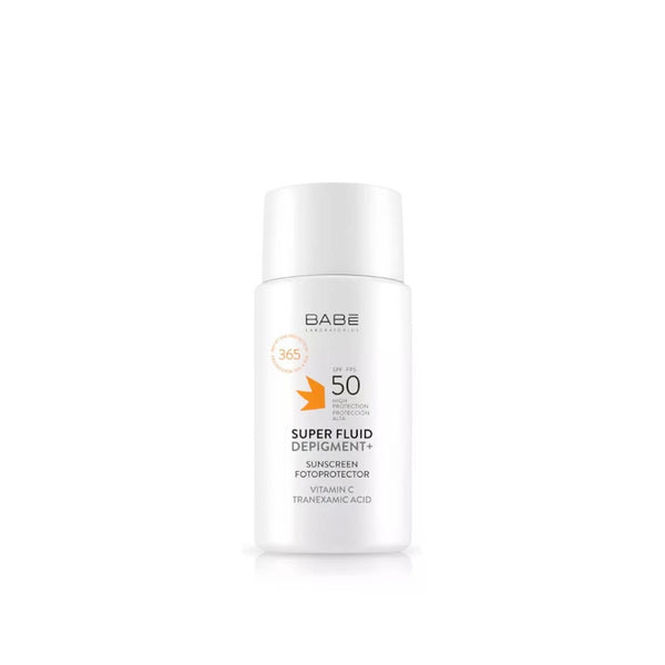 Babe Super Fluid Brightening Sunscreen SPF 50 Lightweight Cream Niacinamide Hyaluronic Acid 50ml