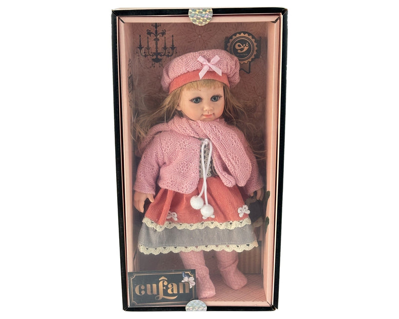 Xin Yan 15 Pretty Girl Winter Fashion Doll Pink Outfit Ages 3+