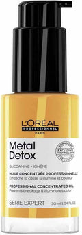 LOreal Professionnel Metal Detox Protecting Hair Oil, Heat Protection up to 230C, 30 ml
