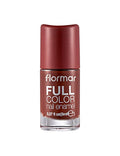 Flormar Full Color Nail Polish Liquid Rich Pigment Red