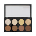 Makeup Revolution Iconic Lights & Contour Pro Palette, 8 Buildable Contour, Sculpting & Highlighting Shades