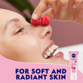 NIVEA Glow Rice Scrub Facial Exfoliator Bio Raspberry Organic Rice 75 ml