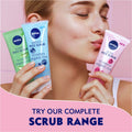 NIVEA Glow Rice Scrub Facial Exfoliator Bio Raspberry Organic Rice 75 ml