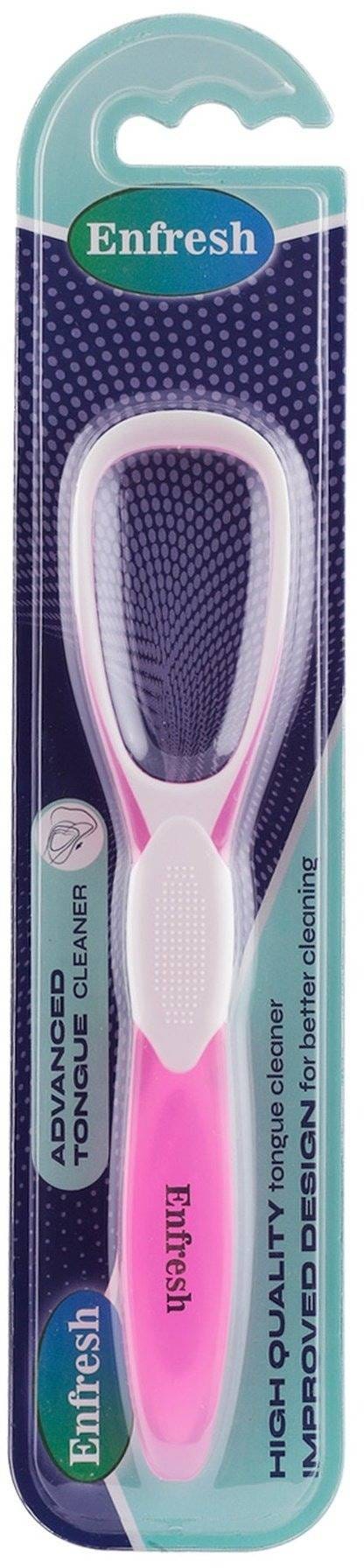 Enfresh Advanced Tongue Cleaner Textured Surface Ergonomic Handle 1 Pc