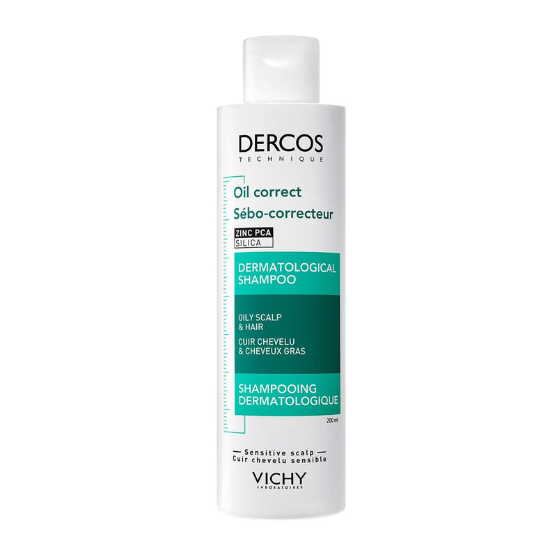 Vichy Dercos Oil Control Shampoo Zinc PCA and Silica 200 ml