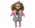 Xin Yan 15 Soft Beautiful Girl Winter Doll, Pink Cardigan, Ages 3+