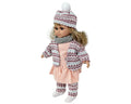 Xin Yan 15 Soft Beautiful Girl Winter Doll, Pink Cardigan, Ages 3+