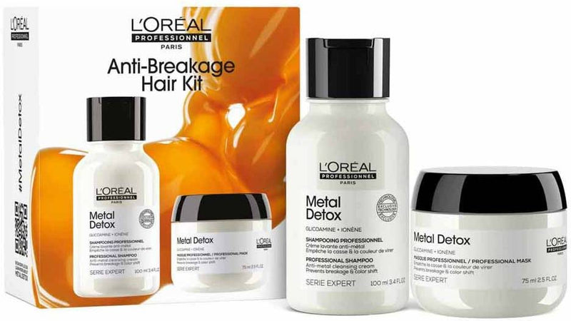LOreal Professionnel Metal Detox Mini Set Shampoo and Hair Mask Duo