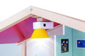 Hape Doll Family Mansion Dollhouse with Furniture Features, Lamps, Doorbell and Four Dolls
