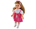 Xin Yan 15 Pretty Girl Fashion Doll, Pink Dress, Accessories, Ages 3+