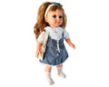Xin Yan 15 Pretty Girl Fashion Doll, Pink Dress, Accessories, Ages 3+