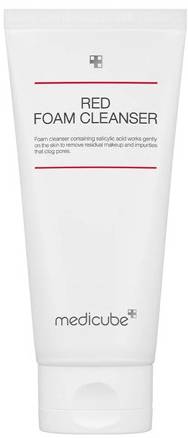 Medicube Red Foam Cleanser Liquid Foaming Salicylic Acid 120 ml
