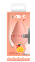 KillyS Makeup Sponge Drop Shape Mango Extract Polyurethane