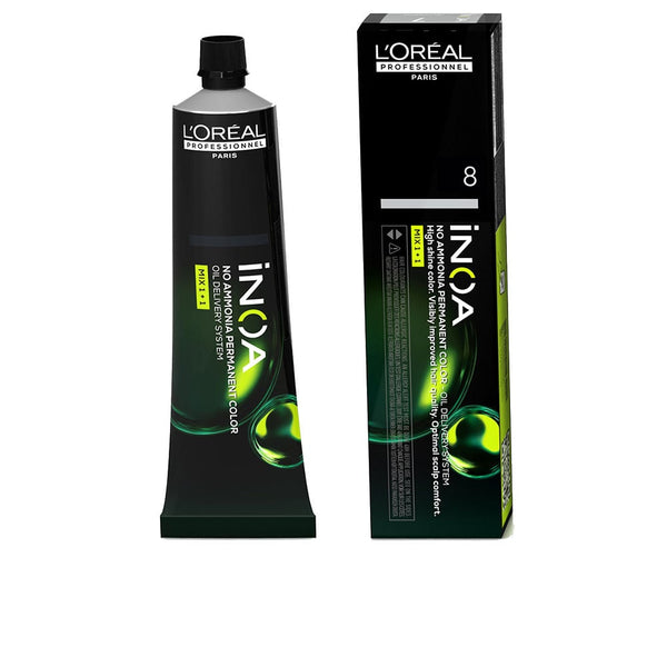 L'Oreal Professionnel INOA Hair Color Ammonia-Free Formula Light Blonde 8