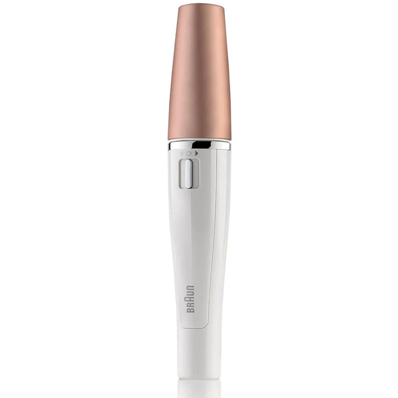 Braun Face Spa 851 Facial Epilator and Cleansing Brush, Wet & Dry, 4 Attachments, Cordless