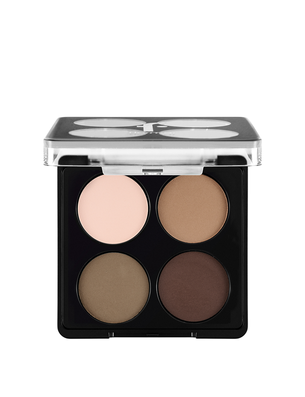 Flormar Eyeshadow Palette Swiss Chocolate 04 Rich Colors Long-Lasting Soft Texture