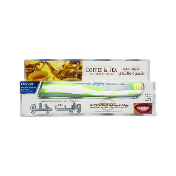 White Glo Coffee and Tea Stain Care Toothpaste, Fresh Breath Formula, 100 ml