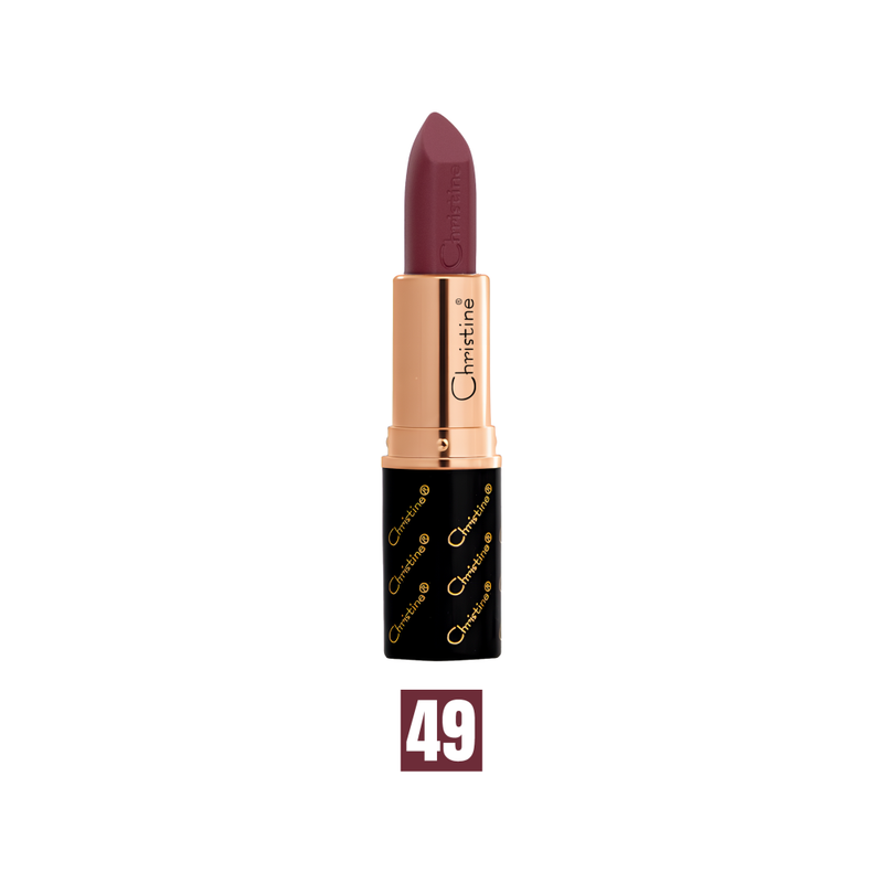 Christine Berry Cashmere Lipstick Creamy Finish Rich Color Shade 49