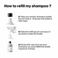 LOreal Professionnel Silver Purple Shampoo Refill Pouch, 500 ml