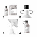 LOreal Professionnel Silver Purple Shampoo Refill Pouch, 500 ml