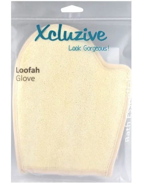 Xcluzive Genuine Loofah Exfoliating Glove