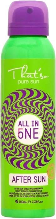 THAT'SO All In One After Sun Spray Cooling Mist Neem Oil Vanilla Coconut Mint 100 ml