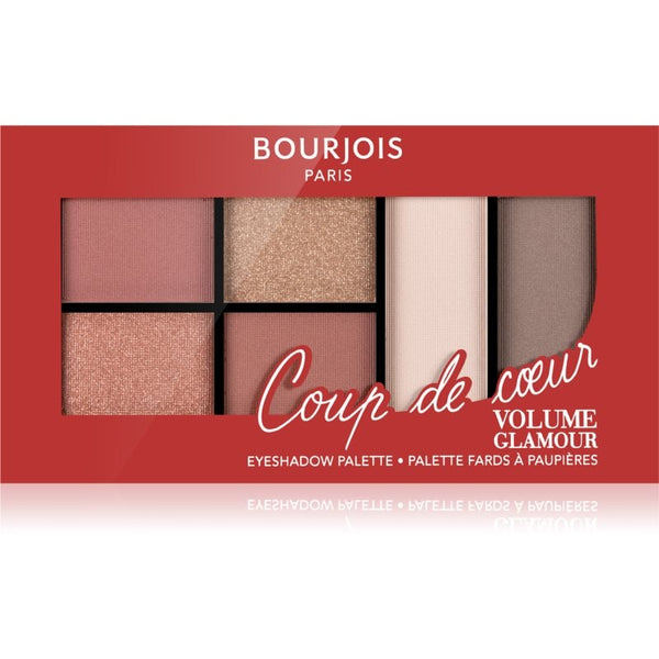 Bourjois Volume Glamour Eyeshadow Palette 001 Smooth Blendable Shades