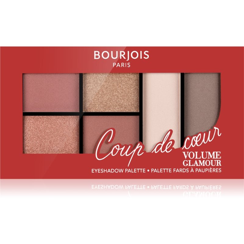 Bourjois Volume Glamour Eyeshadow Palette 001 Smooth Blendable Shades