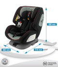 Nania One360 Isofix One Mickey Rotating Car Seat ECE R44/04 Group 0+/1/2/3 0-36kg