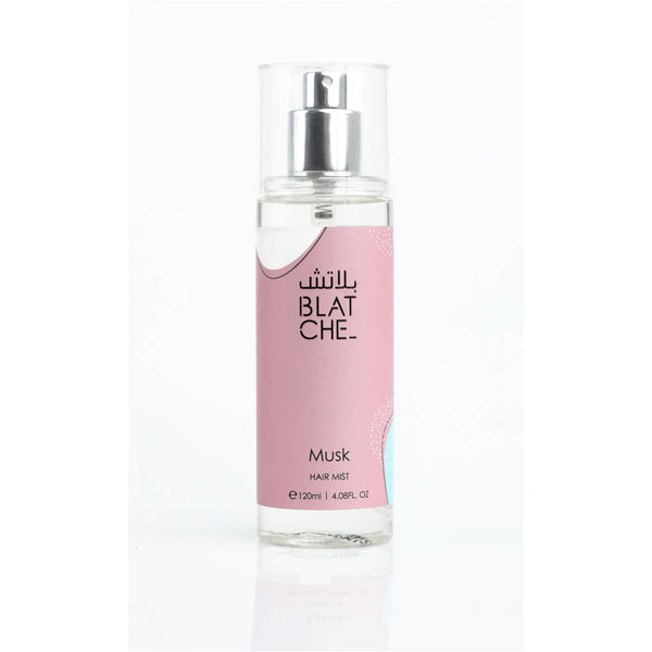 BLATCHE Musk Hair Mist Fragrance Spray with Rose, Jasmine, Iris and Amber, 120 ml