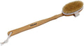Xcluzive Wooden Bath Brush Natural Bristles Detachable Head Easy-Grip 1 Pc