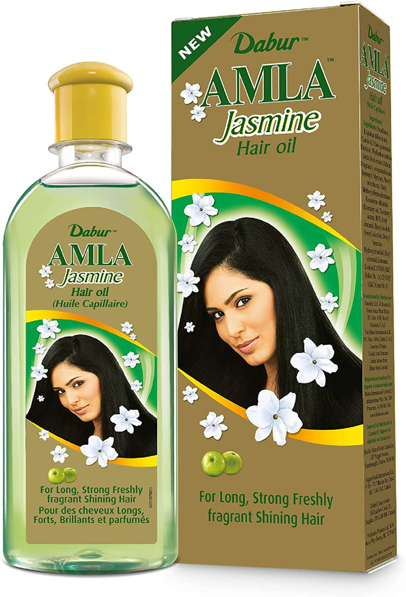 Dabur Amla Jasmine Hair Oil Liquid Rosemary & Amla for Coloured Hair 200 ml