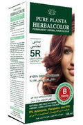 Herbalcolor 5R Light Copper Chestnut Permanent Hair Color Dye