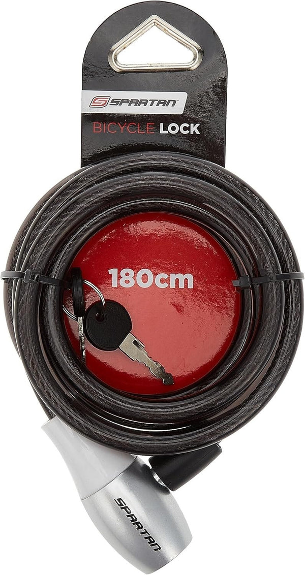 Spartan Cable Lock Flexible Steel Cable Integrated Lock Mechanism