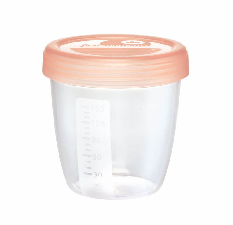 Nip First Moments Breast Milk Storage Containers Leak-Proof Wide Neck